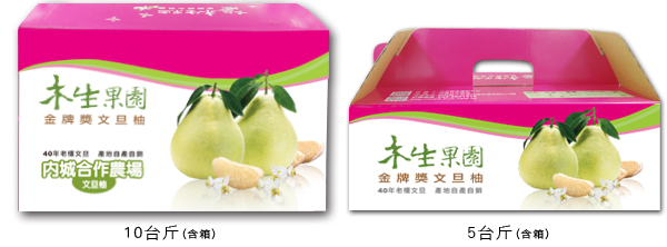 文旦禮盒10台斤及5台斤